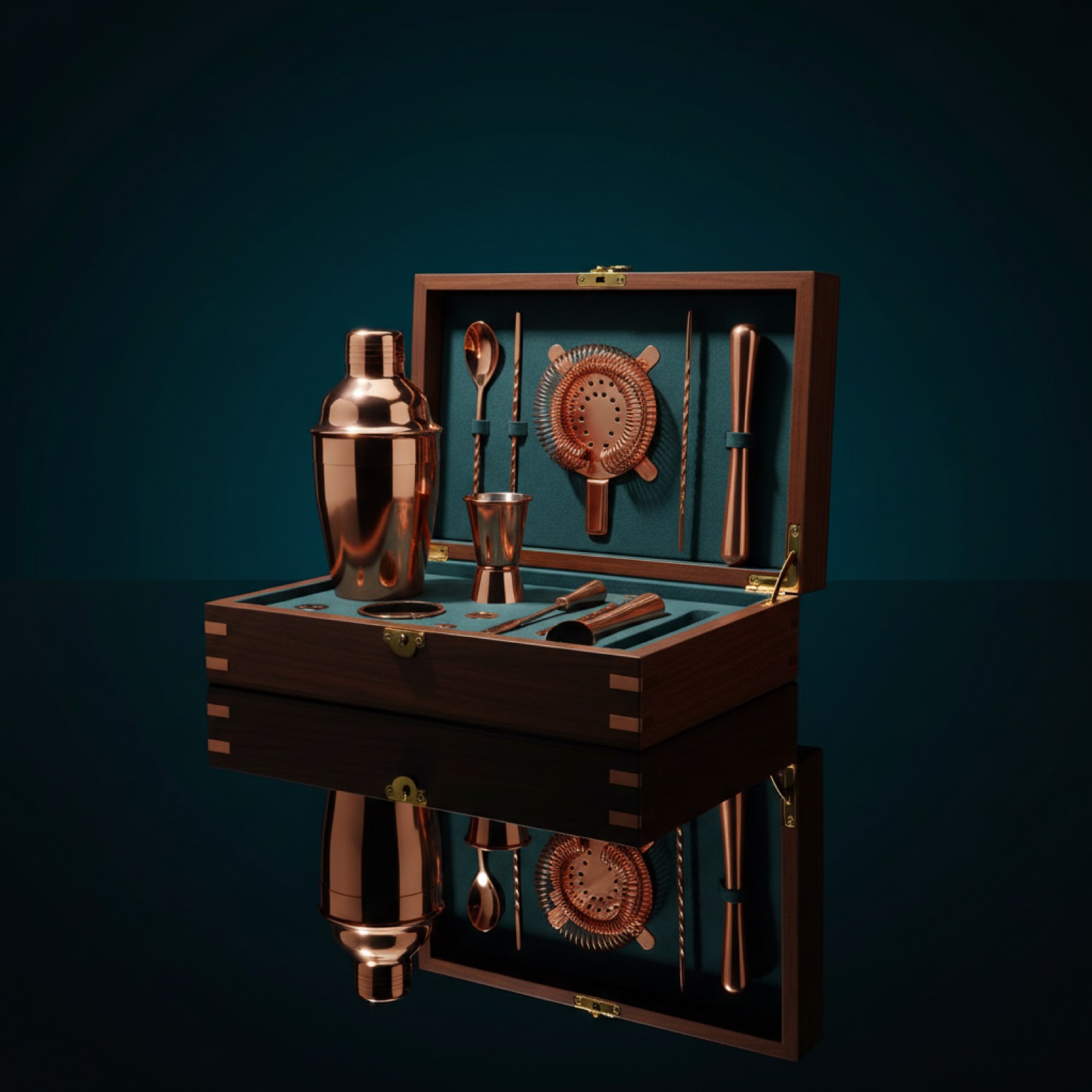 Coffret Barman Signature Cuivre