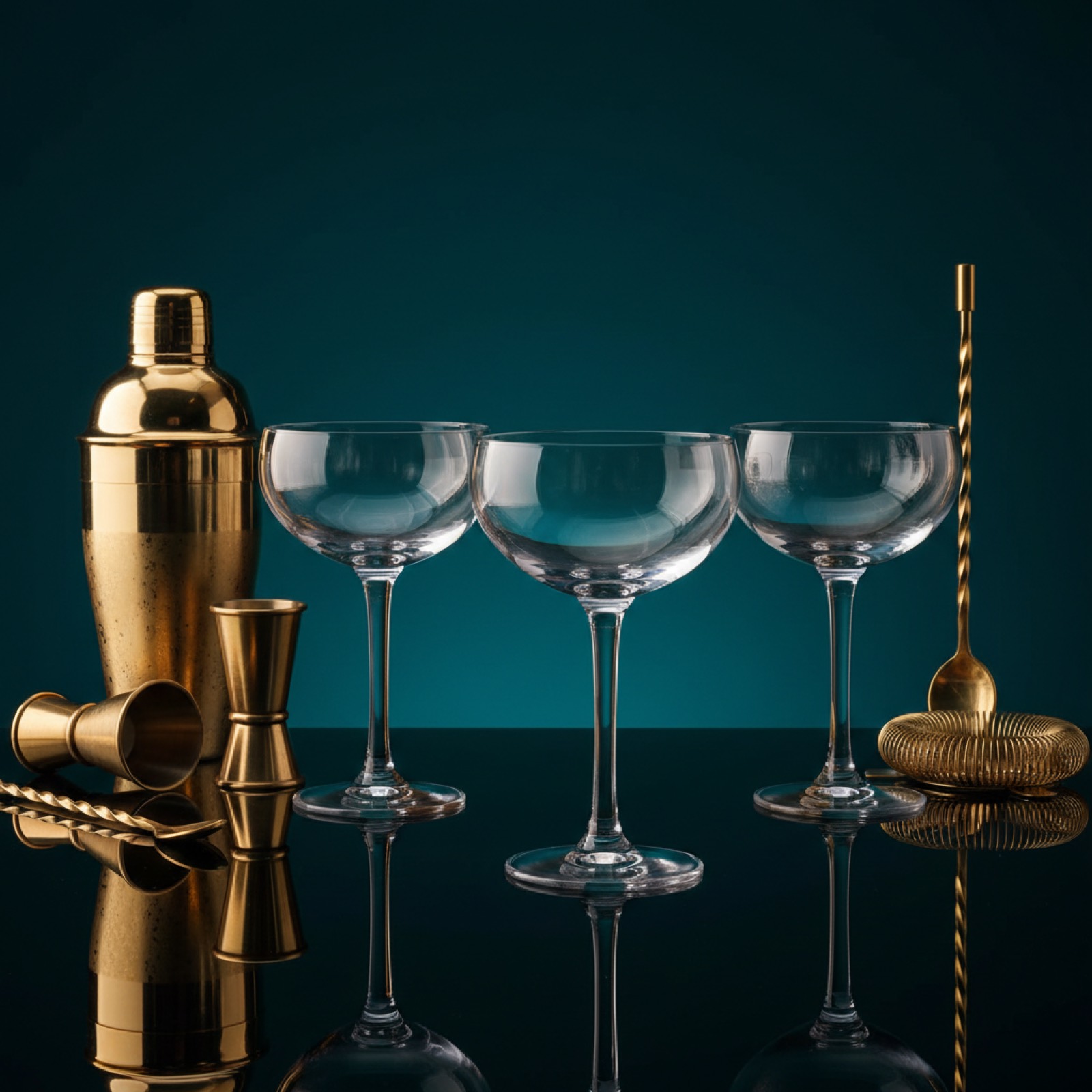 Set Coupes Cristal (x4)
