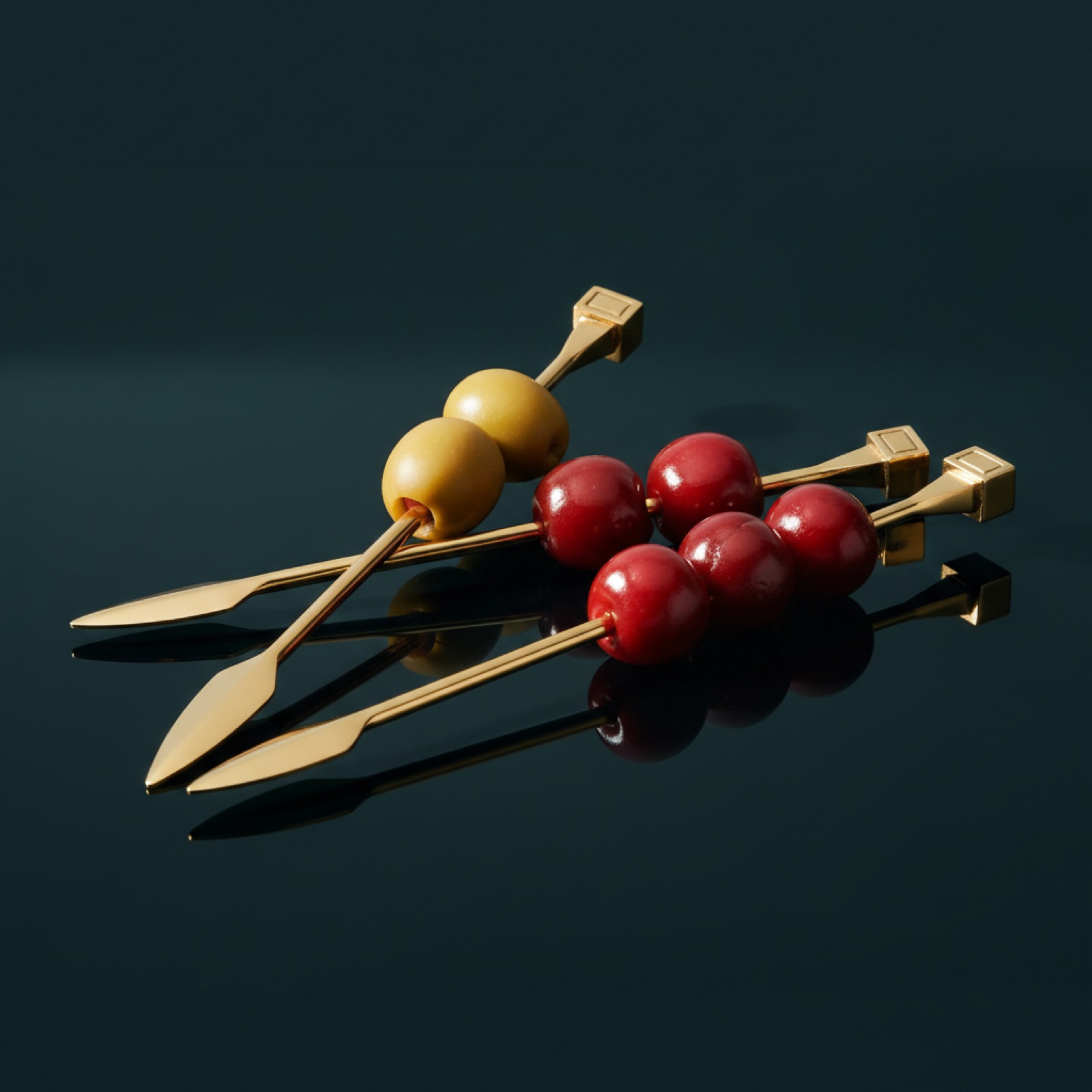 Set Pics Olives & Cerises